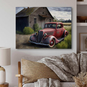 30S Ford Car In Barn VI